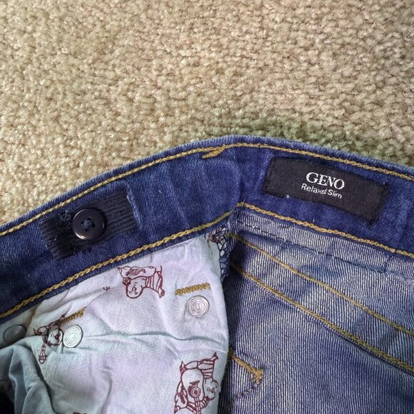 True Religion Geno Relaxed Slim Blue Denim Jeans Boys Size 14 28x28 E569 - Picture 5 of 16